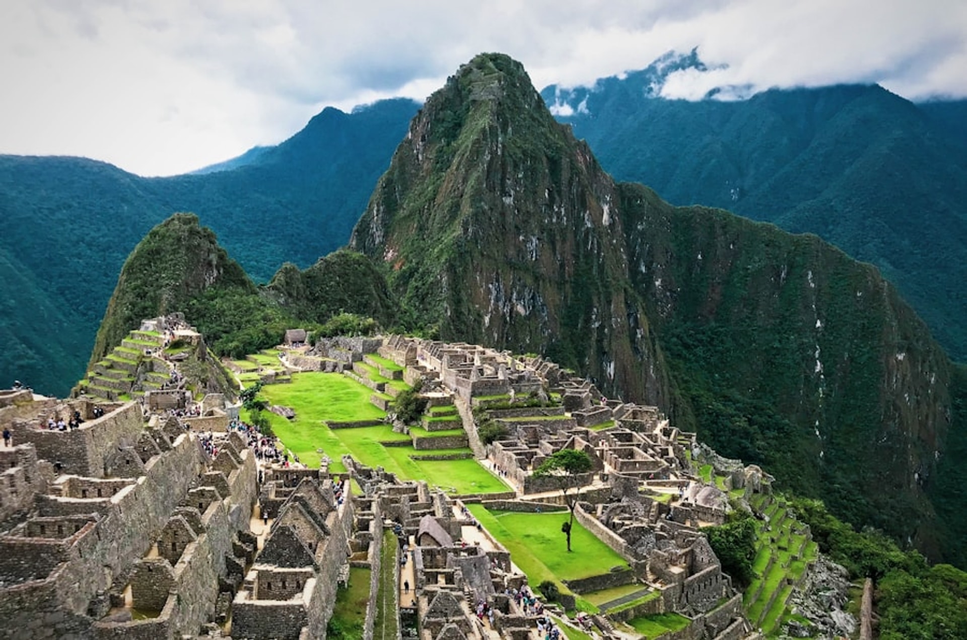 Machu Picchu ao amanhecer